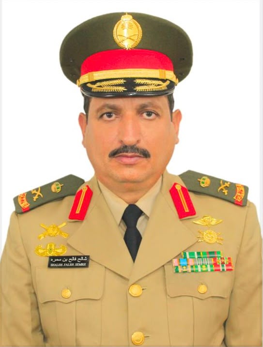اللواء الركن شالح فالح بن سمره الرشيدي