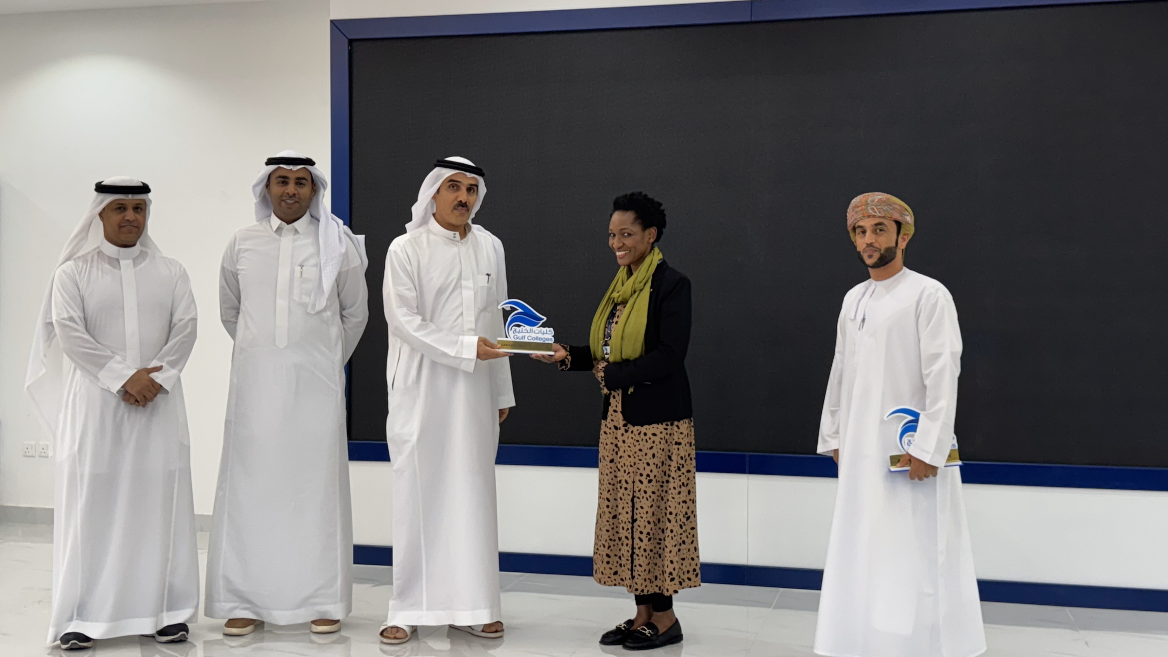 Gulf Colleges welcomes the British Accreditation Council (ASIC) team as part of efforts to enhance academic excellence.